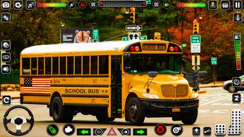 School Bus Driving Game 2024 اسکرین شاٹ 3