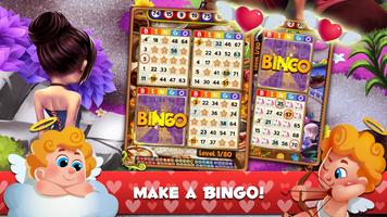 Cupid Bingo: Valentines Day Love Story Screenshot 1