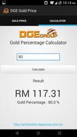 برنامه‌نما DGE Gold Price عکس از صفحه