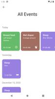 BabyTracker - baby feeding/diaper/sleep recording Ekran Görüntüsü 1