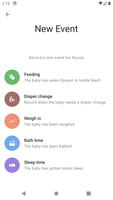 BabyTracker - baby feeding/diaper/sleep recording Ekran Görüntüsü 3