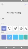 Feels App - daily mood journal & pixel grid capture d'écran 3