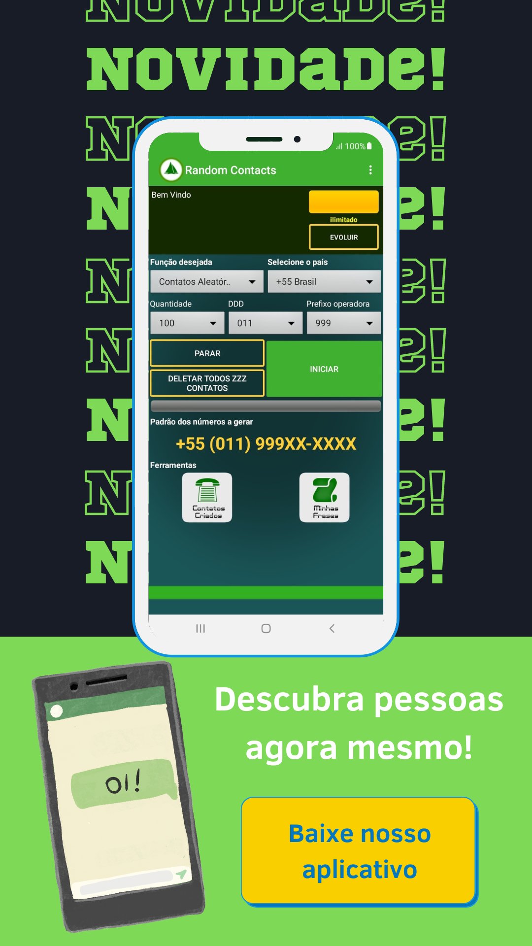 Random Contacts - Contatos Zap APK for Android Download