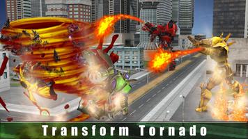 Tornado Robot Battle Transforming: Jeu de Robot Wa capture d'écran 1