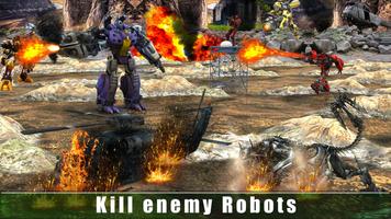 Tornado Robot Trận biến đổi: Robot Wars Game ảnh chụp màn hình 2