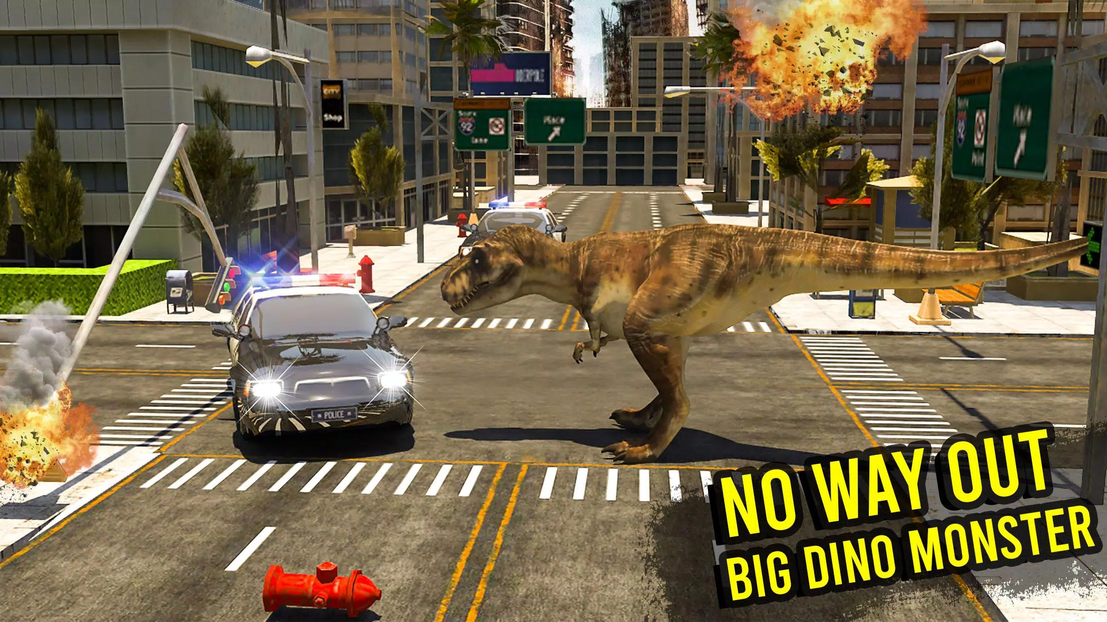 Dino in City 3D: Grátis ilha jogos para crianças jogo salto arma luta  ataque busca t-rex caminhão trex rex Abc ovo mundo assassino robô guerra  greve zona smash colcha selva caça sim