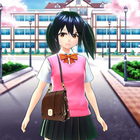 آیکون‌ Anime High School Girl 3D Sim