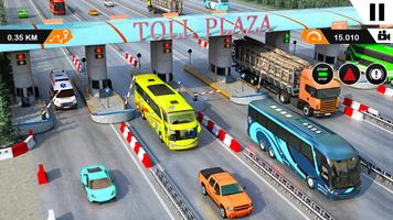Euro Bus Game Simulator 3D Plakat