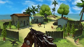 Farm Frenzy Chicken Shooter Game: Chicken Shooting capture d'écran 1