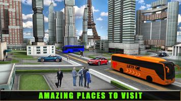 Simulateur de conduite urbaine moderne 2018 Affiche