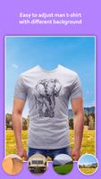 Man T-Shirt Fashion Photo Edit 截图 3