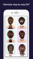 Hairstyles step by step easy,  पोस्टर