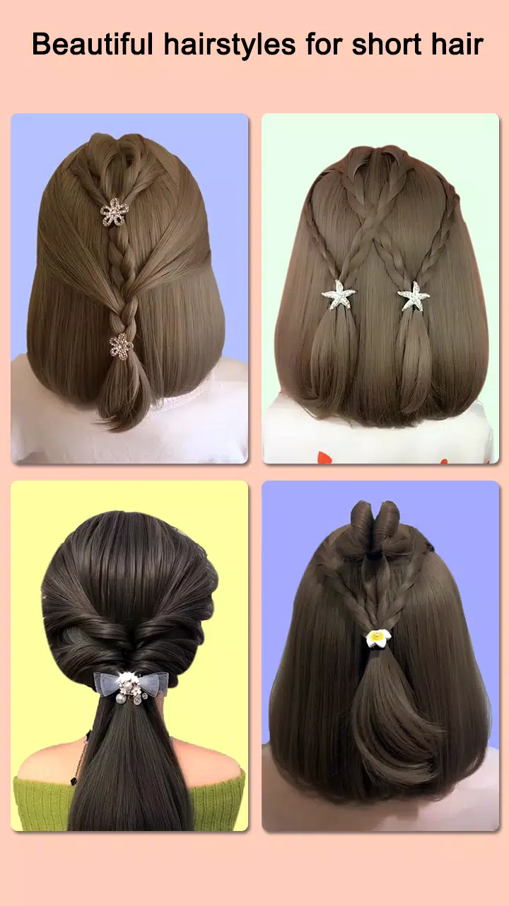 Hairstyles for short hair Girl APK for Android Download