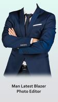 Man Latest Blazer Photo Editor poster