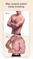 Man Muscle Editor, Biceps, Six Plakat