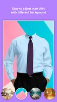 Man Shirt with Tie Photo Edito 截圖 3