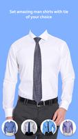 Man Shirt with Tie Photo Edito 截圖 1
