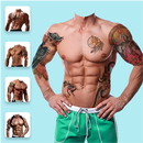 Six Pack Tattoo Body Photo Edi APK