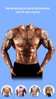 Six Pack Tattoo Body Photo Edi syot layar 1