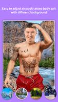 Six Pack Tattoo Body Photo Edi syot layar 3