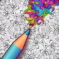 Colorju Prism Mandala Coloring Book