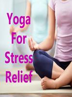 Yoga for stress relief Plakat