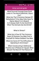 Army Survival Guide - Offline screenshot 1