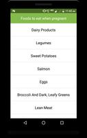 Foods to eat when pregnant 截图 1