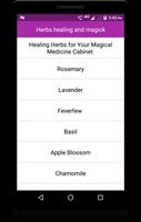Herbs healing and magic capture d'écran 1
