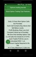 Options trading secrets captura de pantalla 2