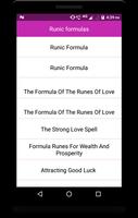 Runic formulas اسکرین شاٹ 1