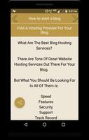 How to start a blog syot layar 2