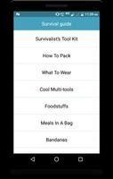 Survival guide स्क्रीनशॉट 1