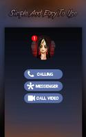 Momo Video Call Simulator पोस्टर