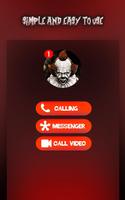 Pennywise Scary Clown Video Call Simulator poster