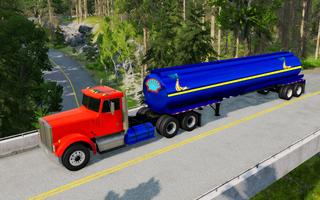 US Oil Tanker: Truck Driving captura de pantalla 3