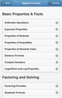 Maths Formulas screenshot 2