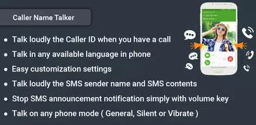 Caller Name Talker