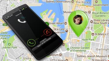 GPS Caller ID Locator and Mobile Number Tracker पोस्टर