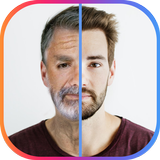 Old Age Face effects App-icoon