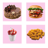 Food Stickers and GIFs