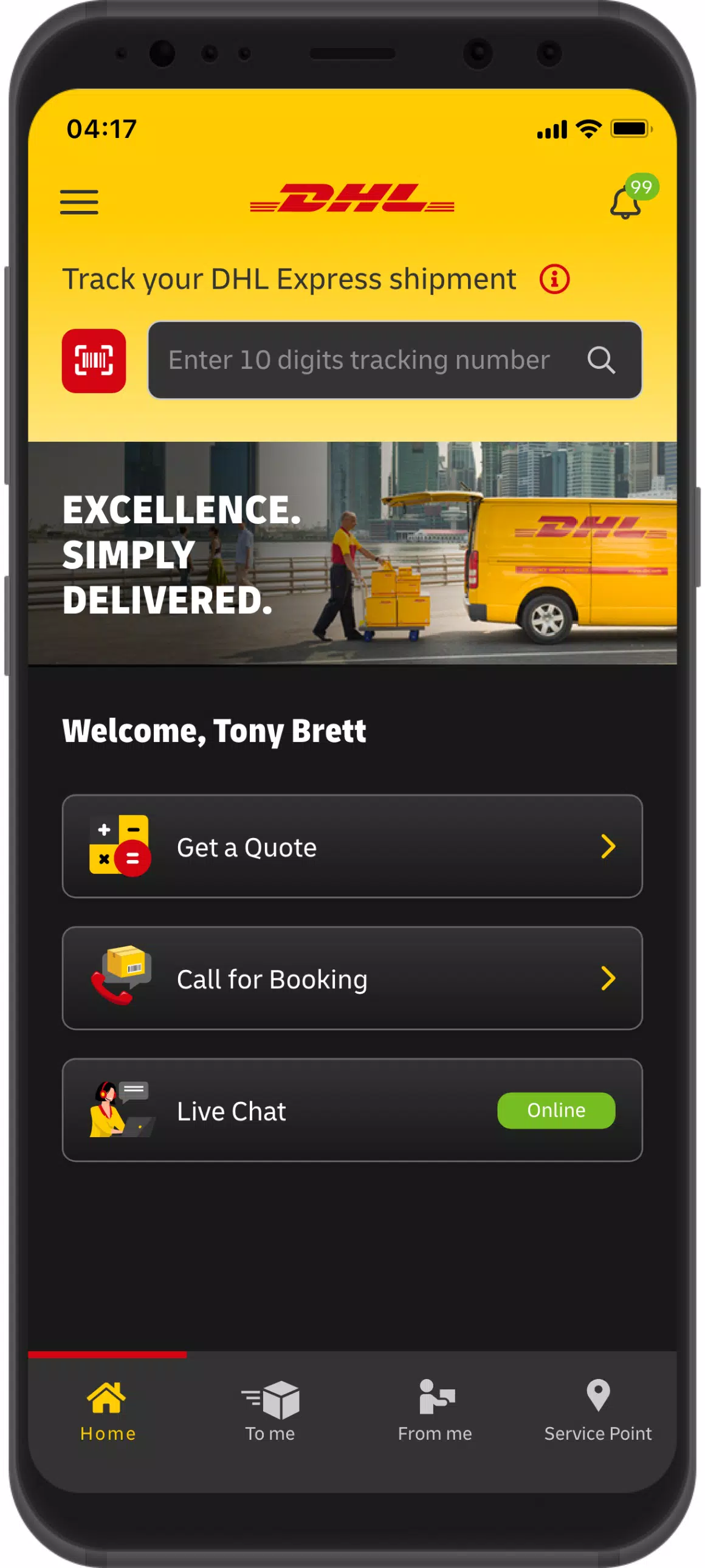 DHL Express for Android - APK Download