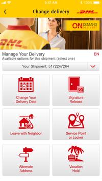 DHL Express 截图 1
