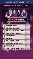 BLACKPINK Songs's + Lyrics capture d'écran 1