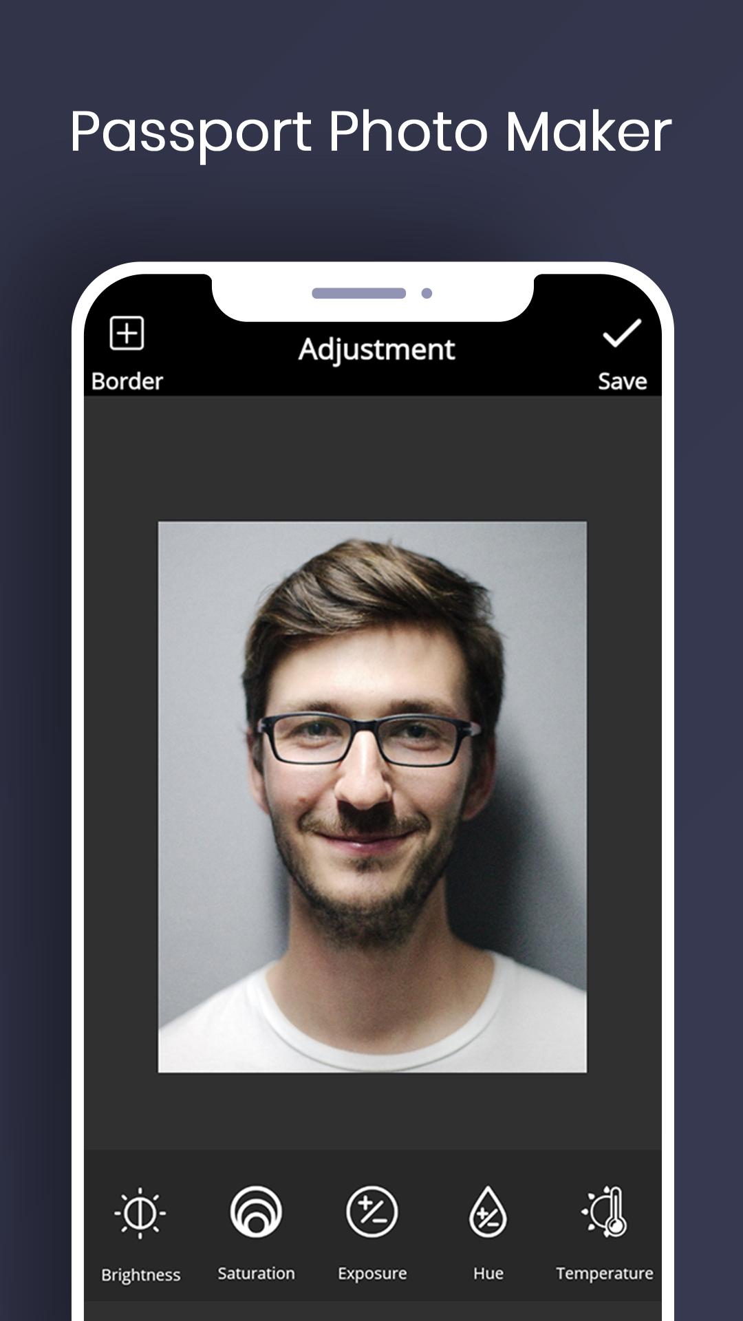 Passport Size Photo Maker With Background Changer for Android - APK