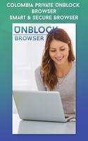 Colombia Private Unblock Browser - Smart & Secure Affiche