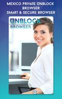 Mexico Private Unblock Browser - Smart & Secure Affiche