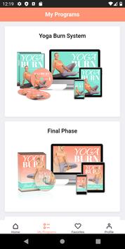Yoga Burn App 截图 1