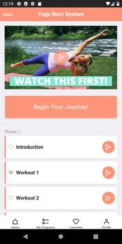 Yoga Burn App 截图 2