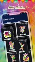 Holi Stickers For WhatsApp poster